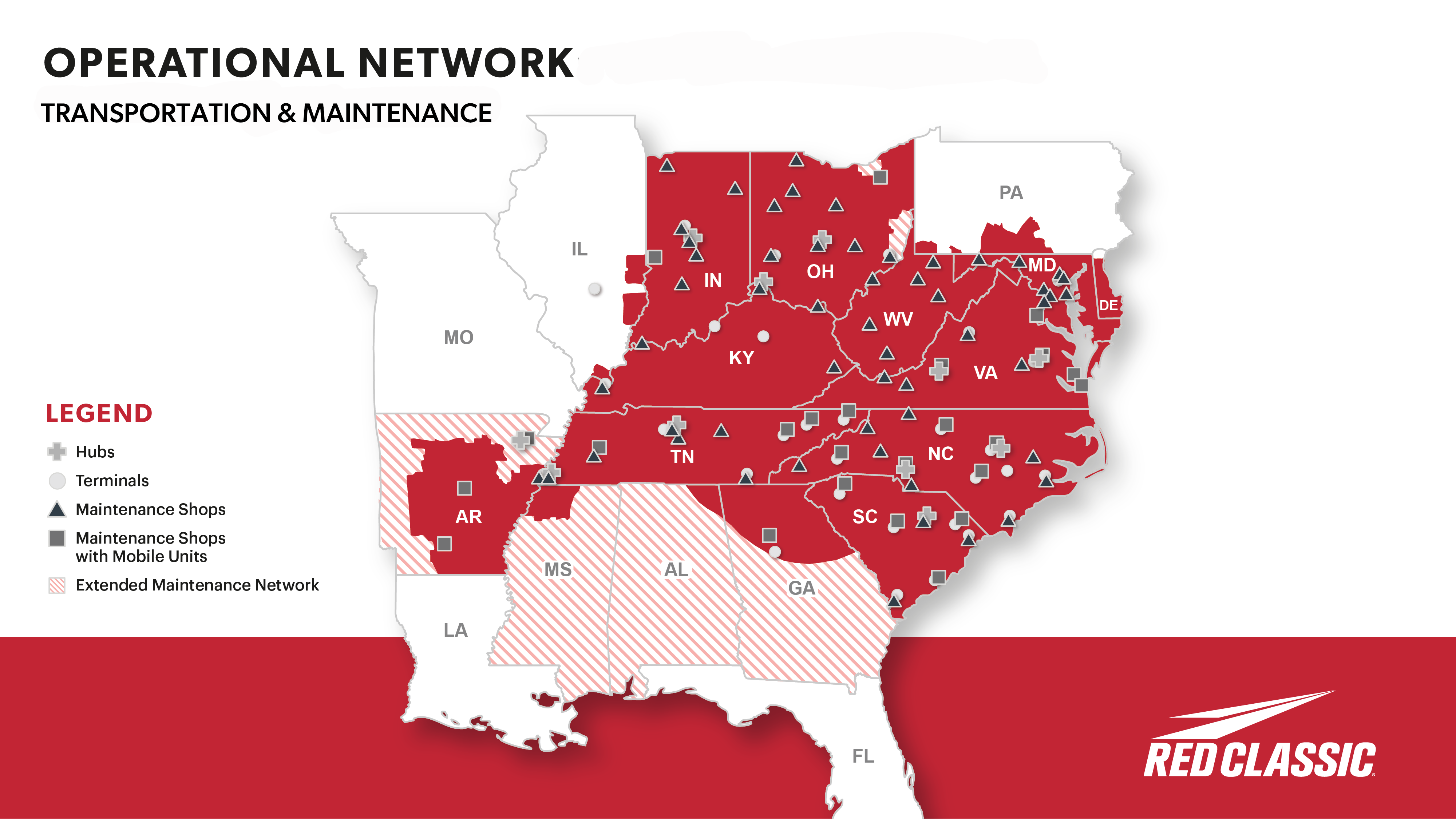 RCT Operational Map